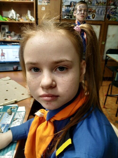 Занятиях в детском клубе «Флагман»